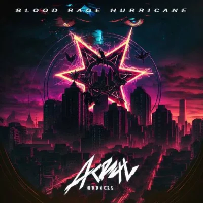 Acryl madness - Blood Rage Hurricane (2023)